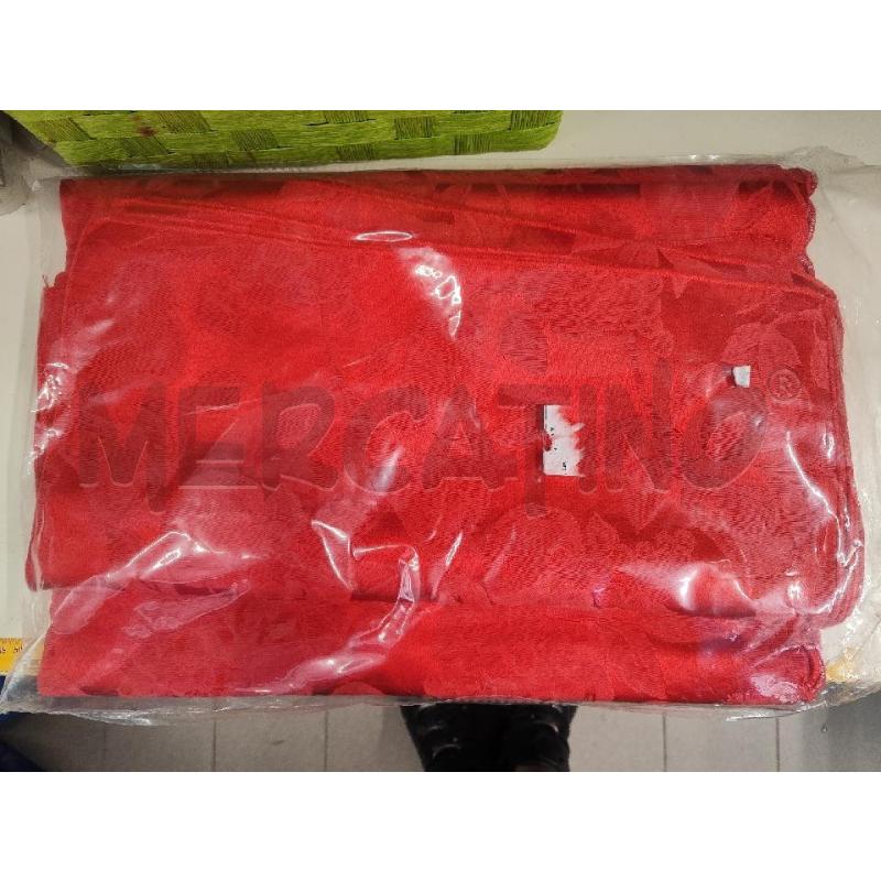 TOVAGLIA RETT. + 8 TOVAGLIOLI ROSSA PERE UVA NUOVA  | Mercatino dell'Usato Vinci - fraz. sovigliana 1