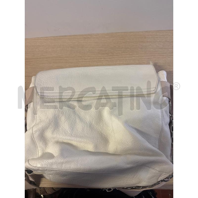 TRACOLLA DONNA ZADIG &  VOLTAIRE PELLE BIANCA LOVE BORCHIETE | Mercatino dell'Usato Vinci - fraz. sovigliana 4