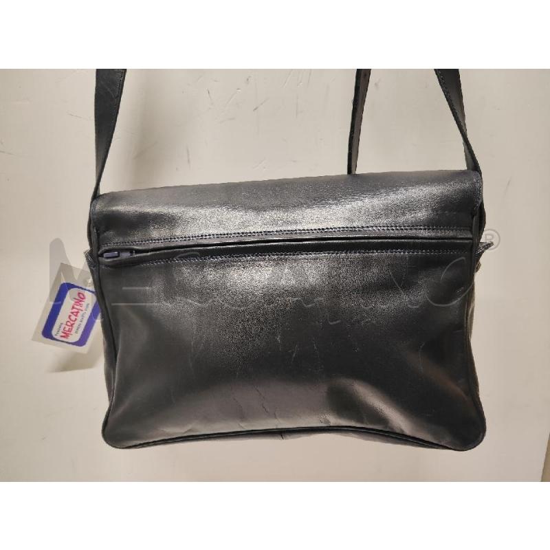 TRACOLLA DONNA # ENNY PELLE BLU PATTA  | Mercatino dell'Usato Vinci - fraz. sovigliana 3