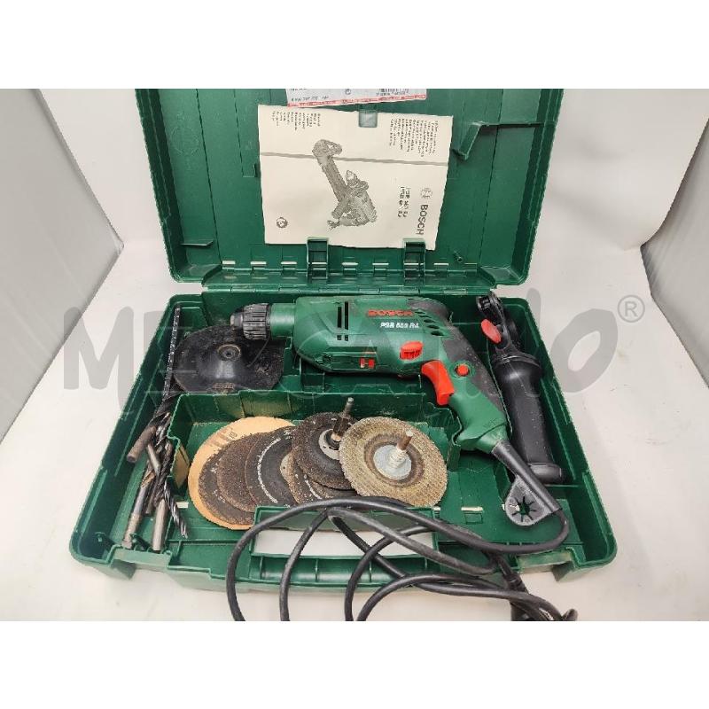 TRAPANO BOSCH PSB 550 + VALIGETTA  | Mercatino dell'Usato Vinci - fraz. sovigliana 1