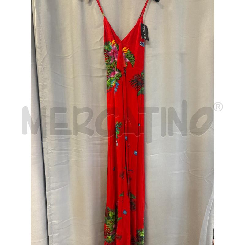 TUTA DONNA PINKO ROSSA FLOREALE LACCINI TG.38 | Mercatino dell'Usato Vinci - fraz. sovigliana 1
