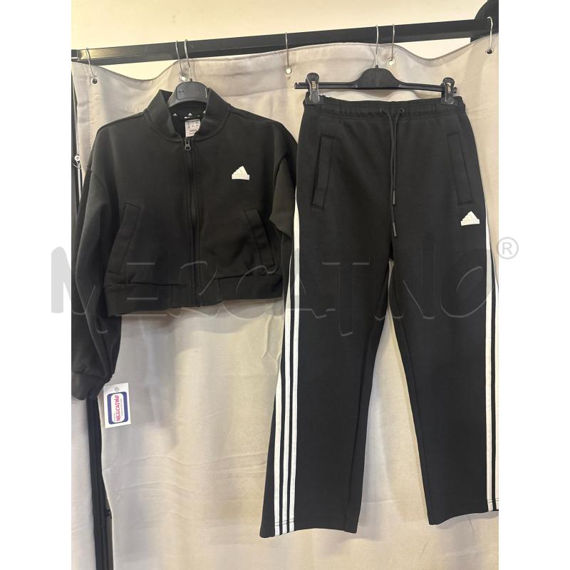 TUTA DONNA # ADIDAS NERA RIGHE BIANCHE TG.40/42 | Mercatino dell'Usato Vinci - fraz. sovigliana 1