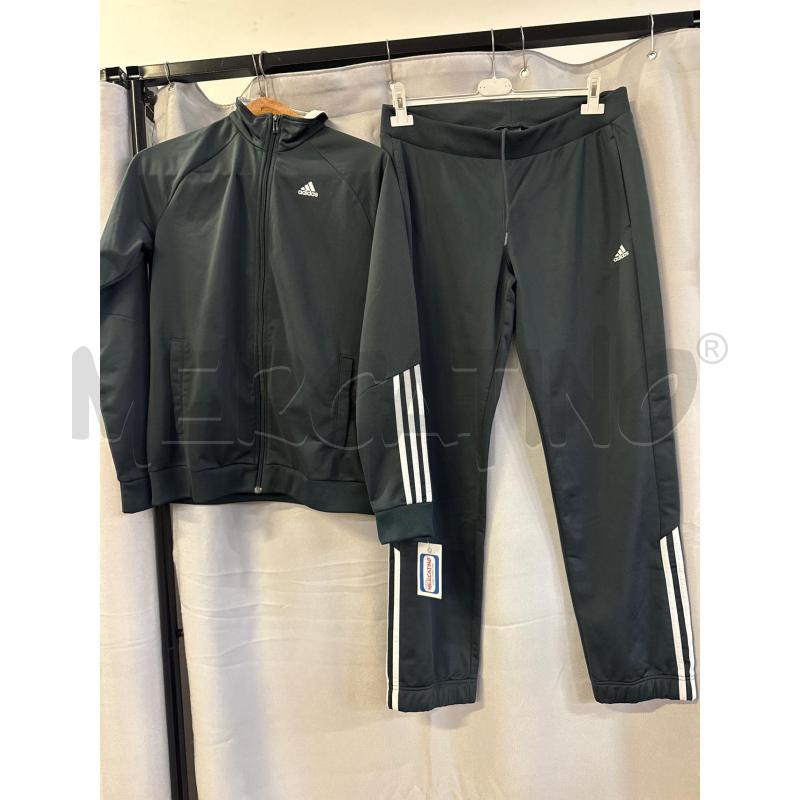 TUTA DONNA # COMPLETA ADIDAS ACETATA GRIGIA TG.L | Mercatino dell'Usato Vinci - fraz. sovigliana 1