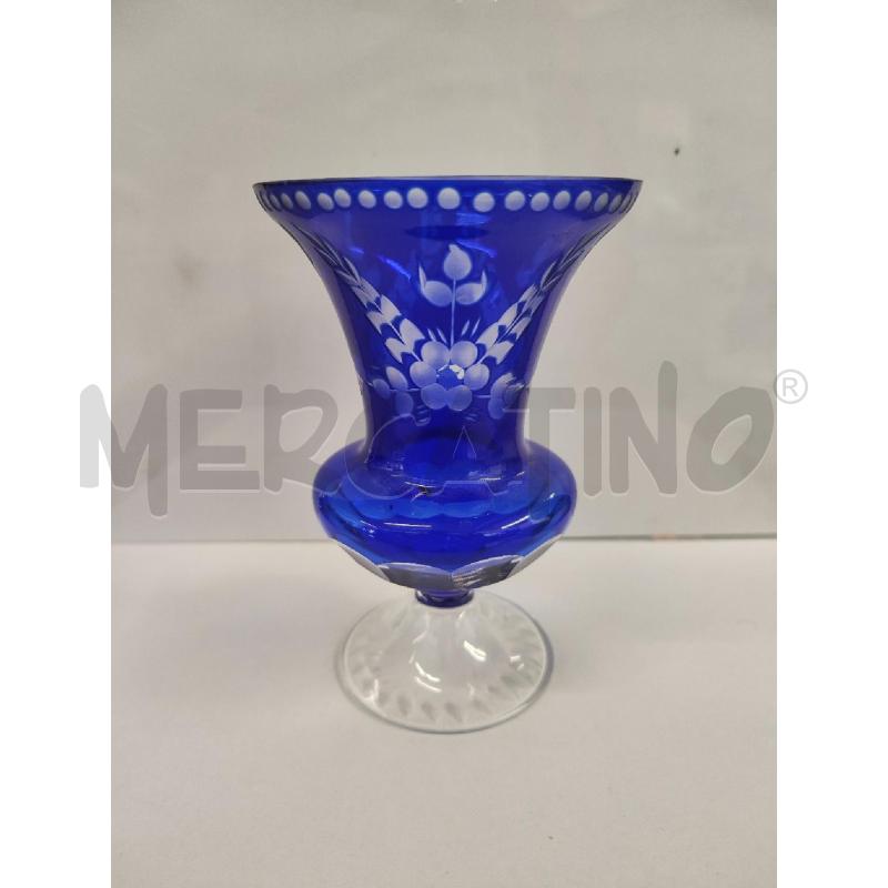 VASETTO INCAMICIATO BLU  | Mercatino dell'Usato Vinci - fraz. sovigliana 1