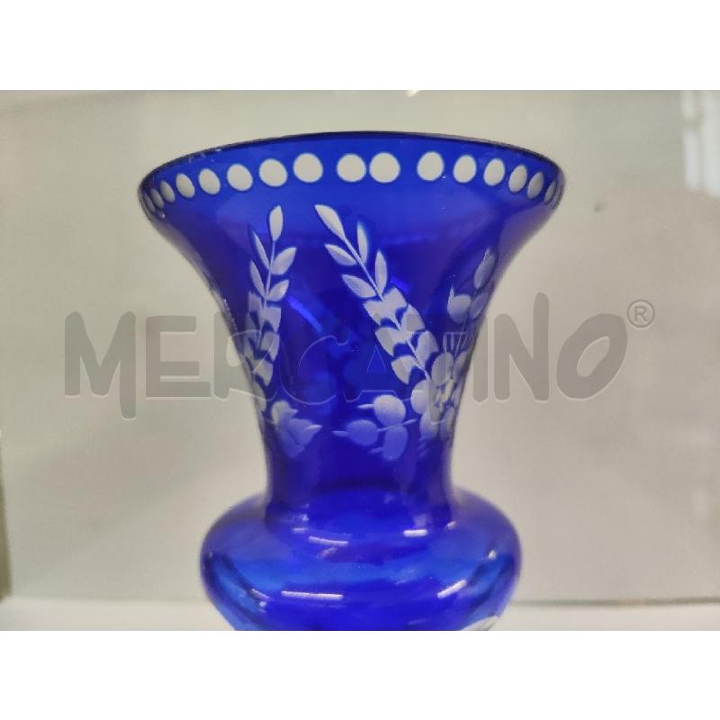 VASETTO INCAMICIATO BLU  | Mercatino dell'Usato Vinci - fraz. sovigliana 2