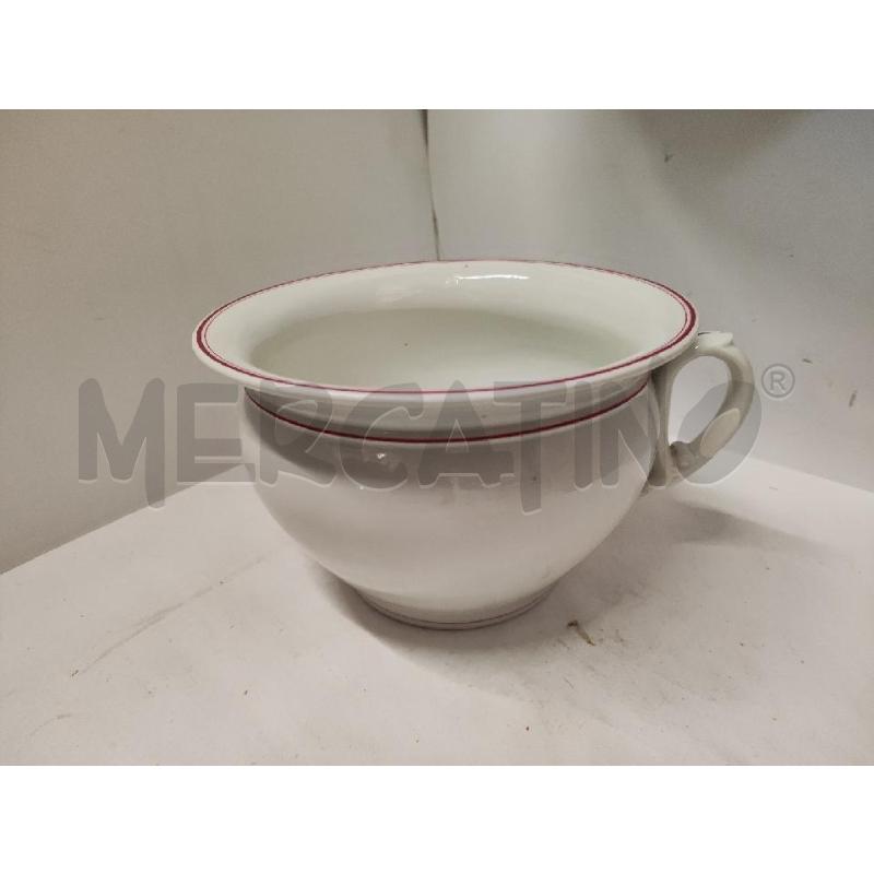 VASINO DA NOTTE CERAMICA GINORI RIGO ROSA  | Mercatino dell'Usato Vinci - fraz. sovigliana 1