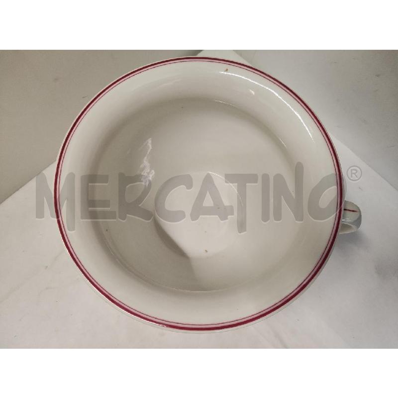 VASINO DA NOTTE CERAMICA GINORI RIGO ROSA  | Mercatino dell'Usato Vinci - fraz. sovigliana 2