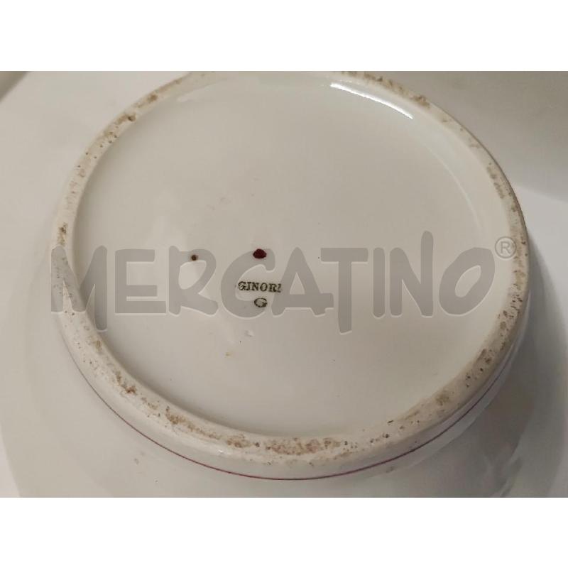 VASINO DA NOTTE CERAMICA GINORI RIGO ROSA  | Mercatino dell'Usato Vinci - fraz. sovigliana 3