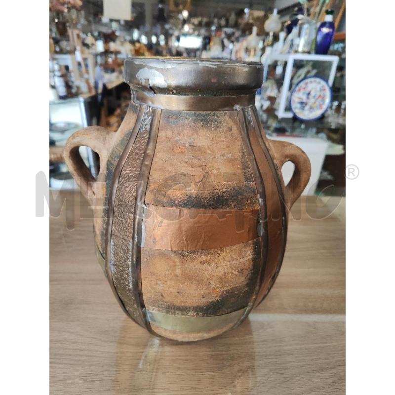 VASI TERRACOTTA INSERTI RAME 2 MANICI | Mercatino dell'Usato Vinci - fraz. sovigliana 4