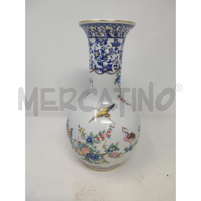 VASO CERAMICA FG DECORO AIRONI | Mercatino dell'Usato Vinci - fraz. sovigliana 1