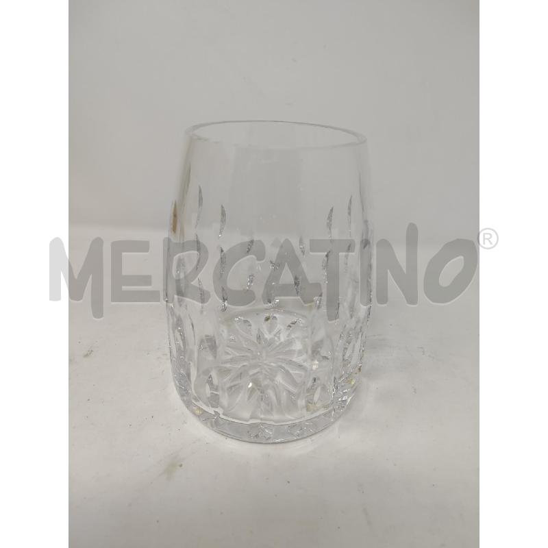 VASO CRISTALLO GOCCIE BOCCA STRETTA | Mercatino dell'Usato Vinci - fraz. sovigliana 1
