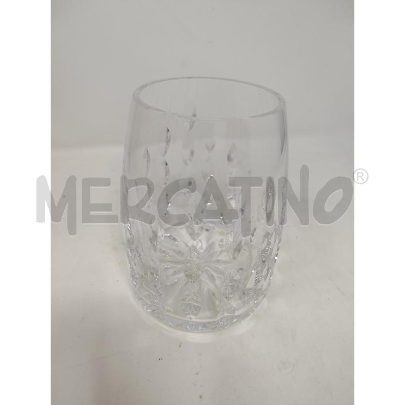 VASO CRISTALLO GOCCIE BOCCA STRETTA | Mercatino dell'Usato Vinci - fraz. sovigliana 3