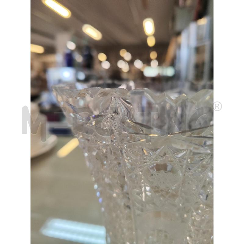 VASO CRISTALLO MOLATO BOCCA ALLARGATA  | Mercatino dell'Usato Vinci - fraz. sovigliana 4