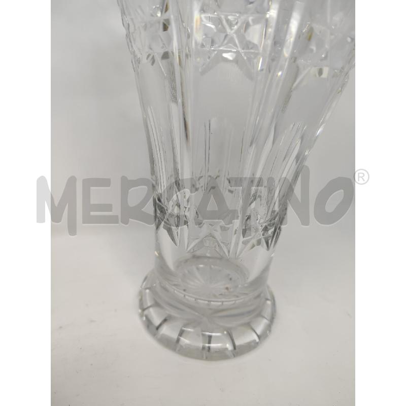 VASO CRISTALLO MOLATO BOCCA ALLARGATA  | Mercatino dell'Usato Vinci - fraz. sovigliana 3