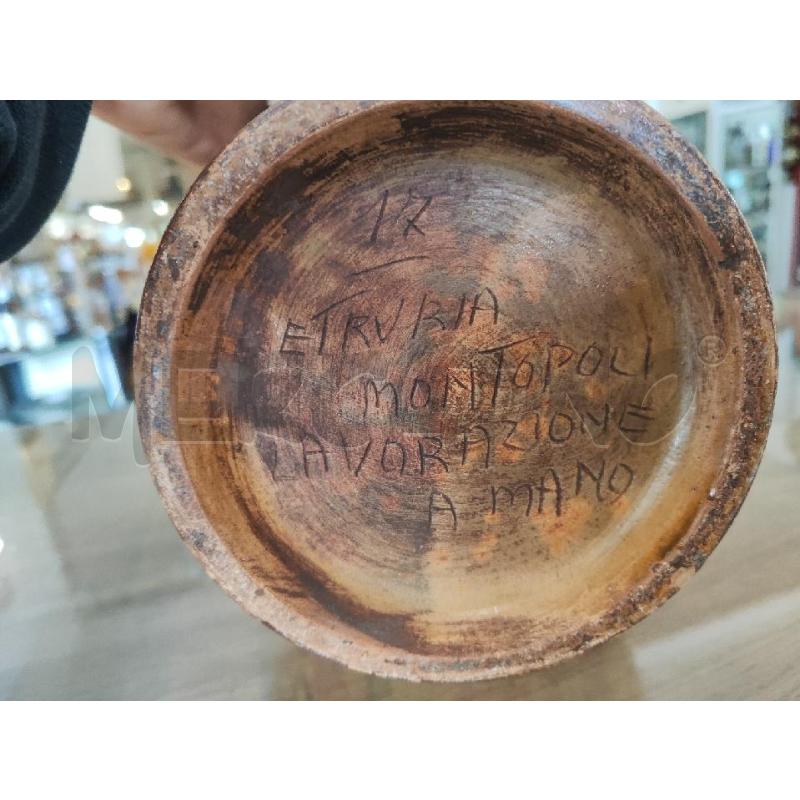 VASO ETRIRIA MONTOPOLI 2 MANICI H.36 CM  | Mercatino dell'Usato Vinci - fraz. sovigliana 4