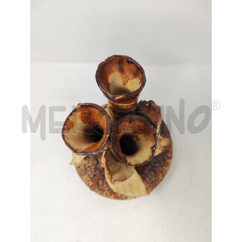 VASO IN TERRACOTTA 3 BECCUCCI BEIGE MARRONE | Mercatino dell'Usato Vinci - fraz. sovigliana 3