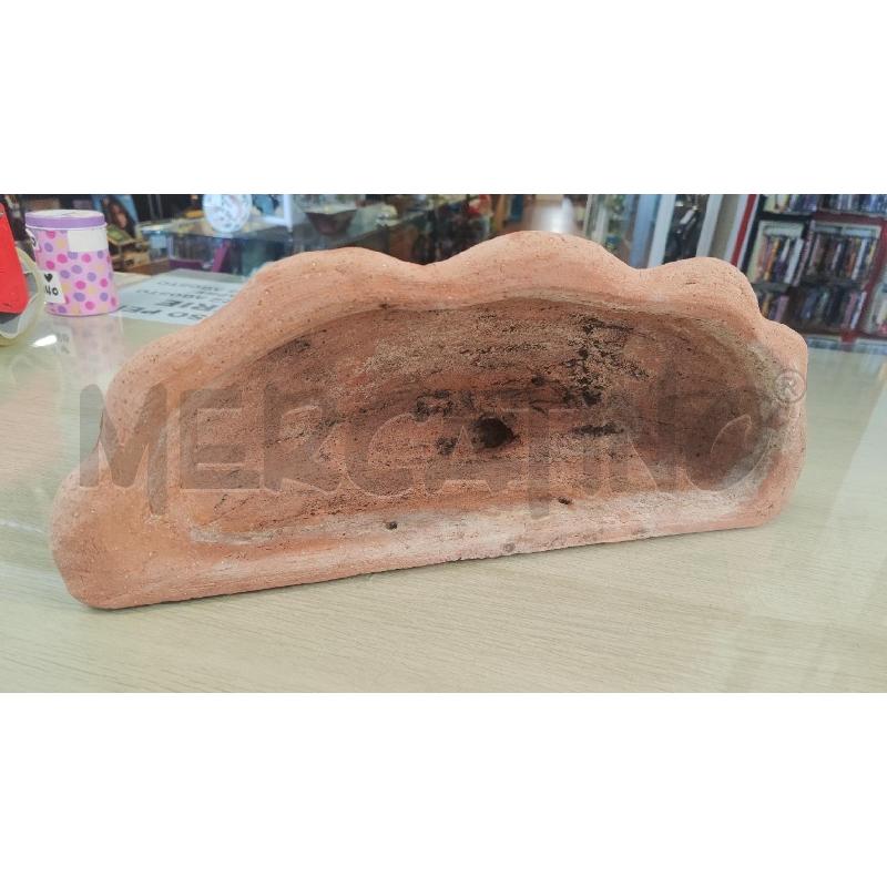 VASO IN TERRACOTTA CONCHIGLIA DA APPENDERE  | Mercatino dell'Usato Vinci - fraz. sovigliana 2