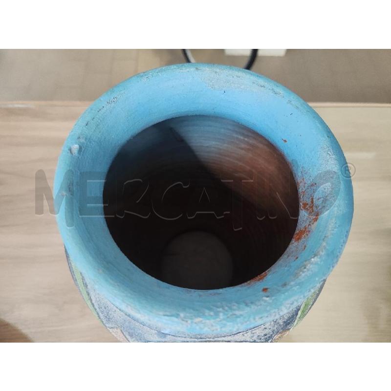 VASO IN TERRACOTTA DECORO AZZURRO ARANCIO INCISO | Mercatino dell'Usato Vinci - fraz. sovigliana 2