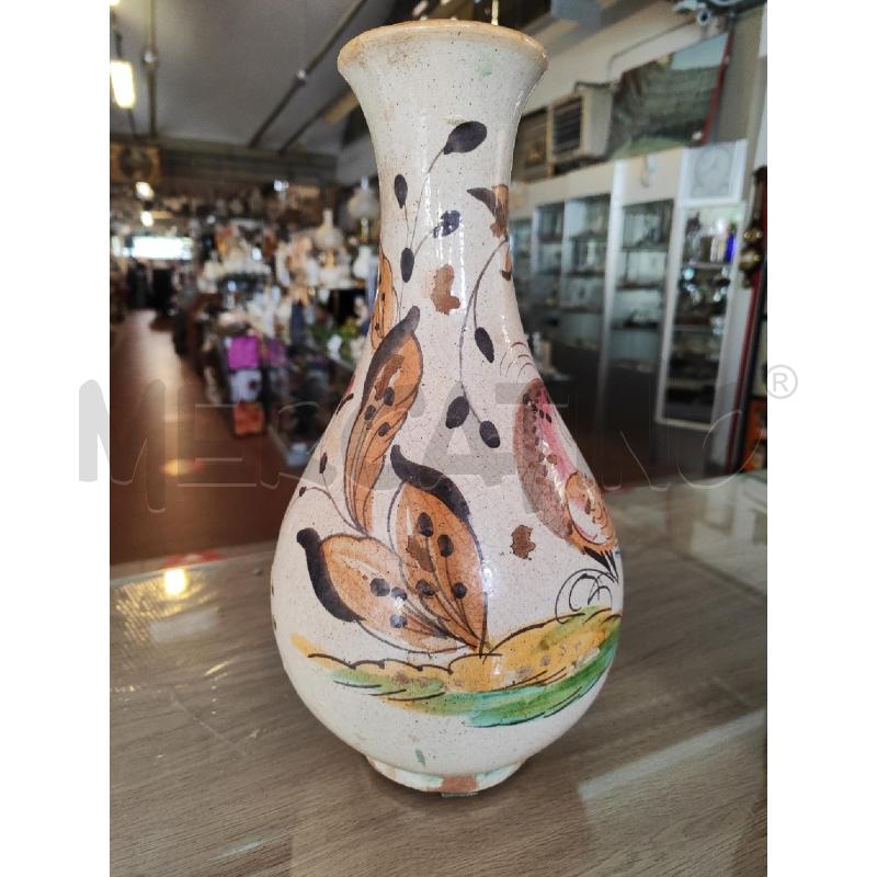VASO IN TERRACOTTA DECORO UCCELLINI | Mercatino dell'Usato Vinci - fraz. sovigliana 2