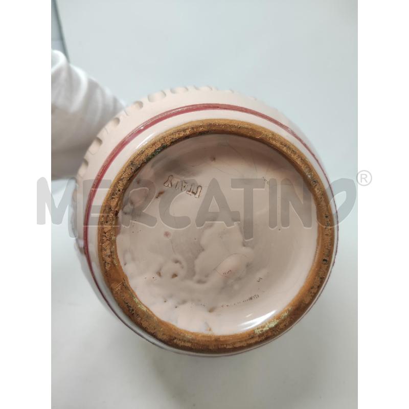 VASO IN TERRACOTTA ROSA INCISO FIORI | Mercatino dell'Usato Vinci - fraz. sovigliana 3