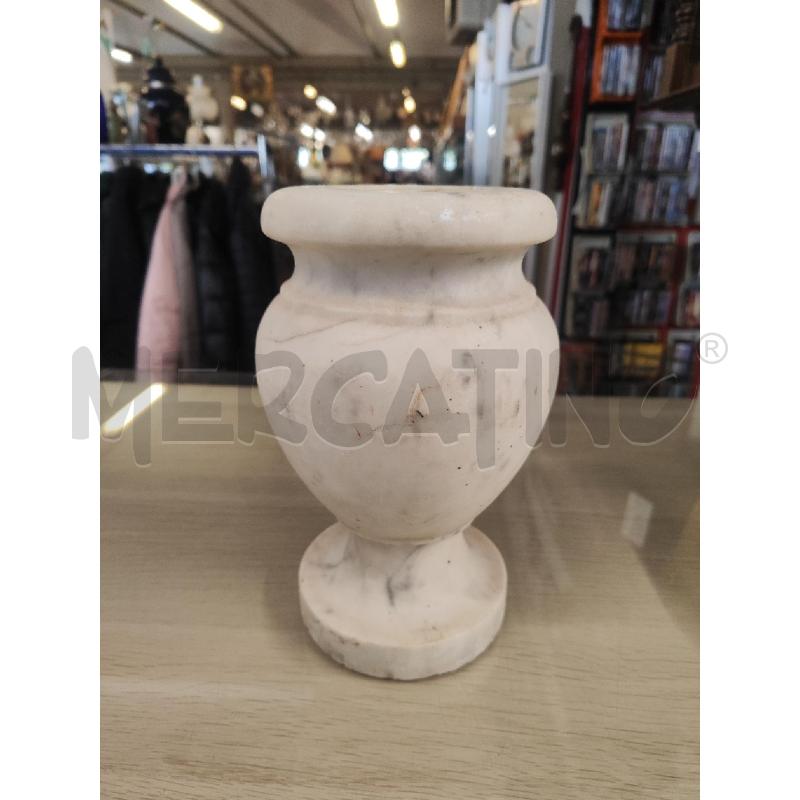 VASO MARMO H.25 BIANCO | Mercatino dell'Usato Vinci - fraz. sovigliana 1
