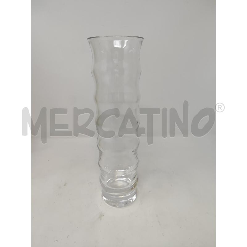 VASO VETRO CILINDRO ANELLI MARIO CIONI | Mercatino dell'Usato Vinci - fraz. sovigliana 1