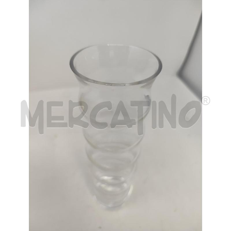 VASO VETRO CILINDRO ANELLI MARIO CIONI | Mercatino dell'Usato Vinci - fraz. sovigliana 2