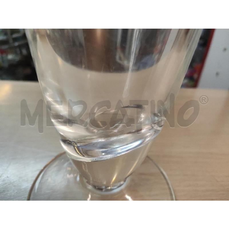 VASO VETRO CON PIEDE H.40 | Mercatino dell'Usato Vinci - fraz. sovigliana 2