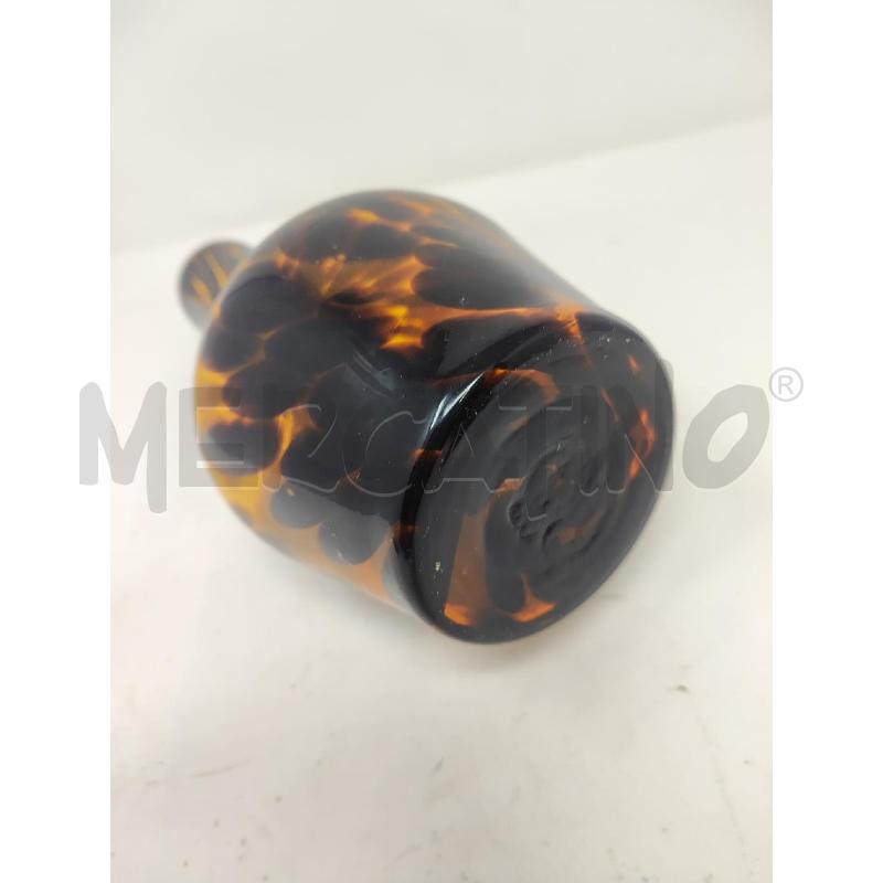VASO VETRO MARRONE MACULATO H.30 | Mercatino dell'Usato Vinci - fraz. sovigliana 3