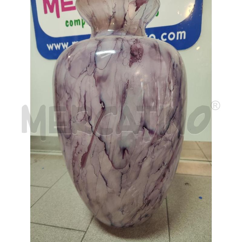 VASO VETRO SFUMATO VIOLA NUOVO H.52 | Mercatino dell'Usato Vinci - fraz. sovigliana 3