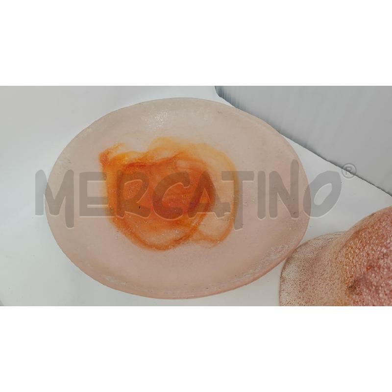 VASO + CIOTOLA VETRO ROSA  | Mercatino dell'Usato Vinci - fraz. sovigliana 4