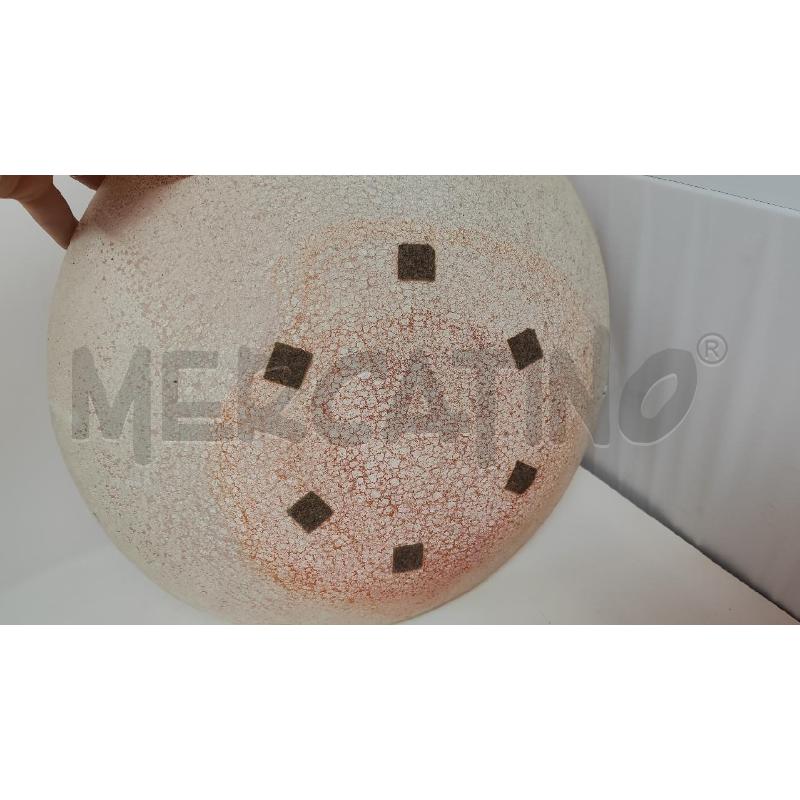 VASO + CIOTOLA VETRO ROSA  | Mercatino dell'Usato Vinci - fraz. sovigliana 5