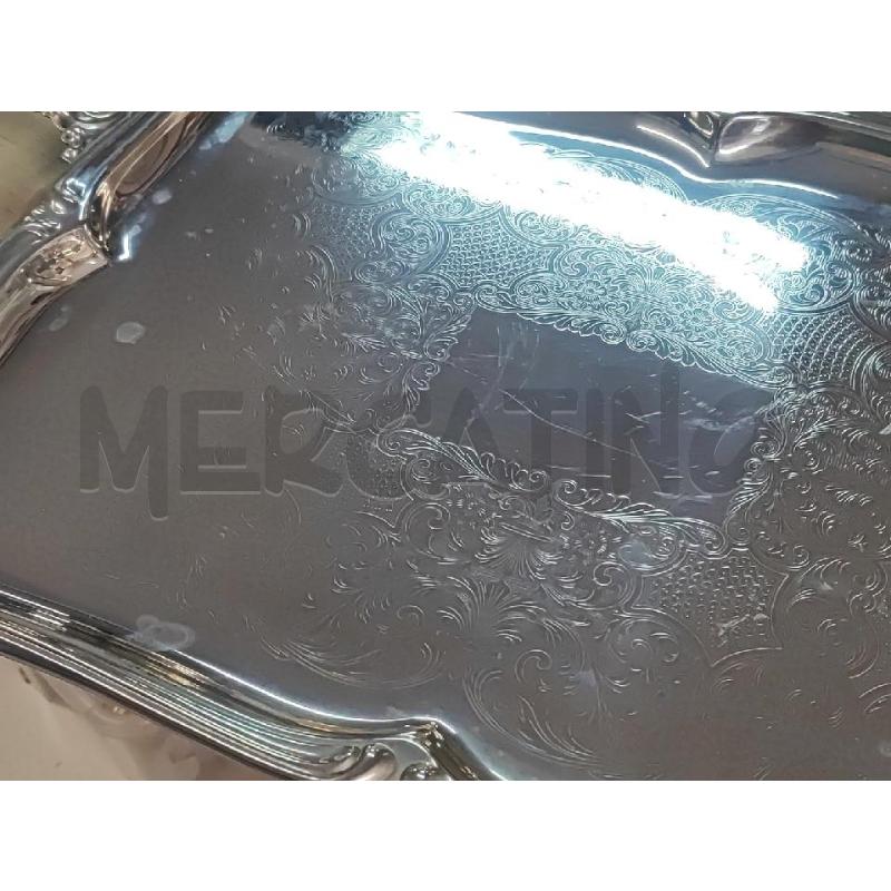 VASSOIO RETT. ALESSI ACCIAIO INCISO | Mercatino dell'Usato Vinci - fraz. sovigliana 2