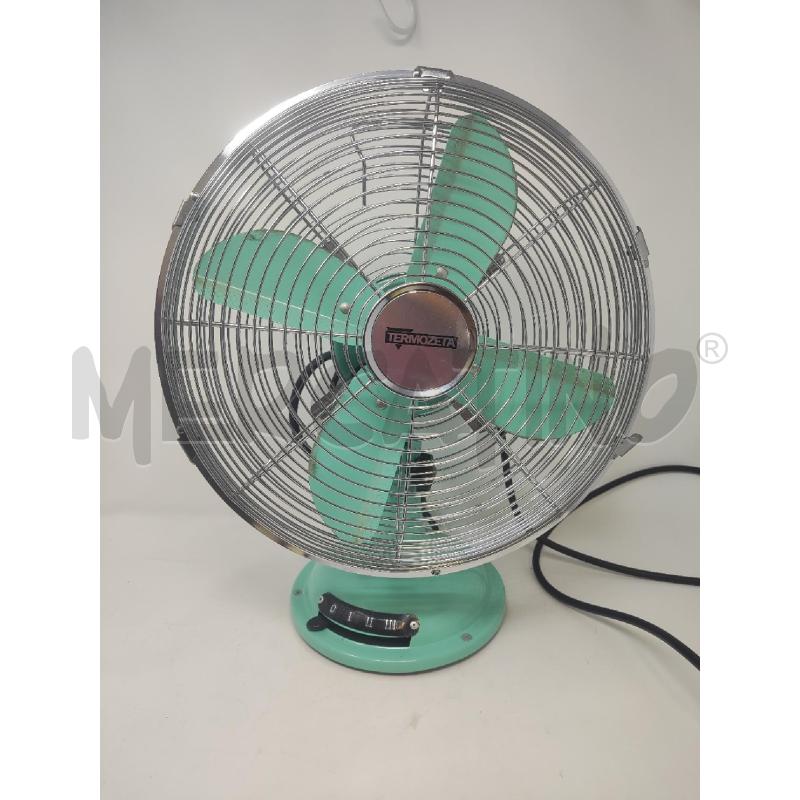 VENTILATORE DA TAVOLO TERMOZETA SMALTATO VERDE VINTAGE | Mercatino dell'Usato Vinci - fraz. sovigliana 1