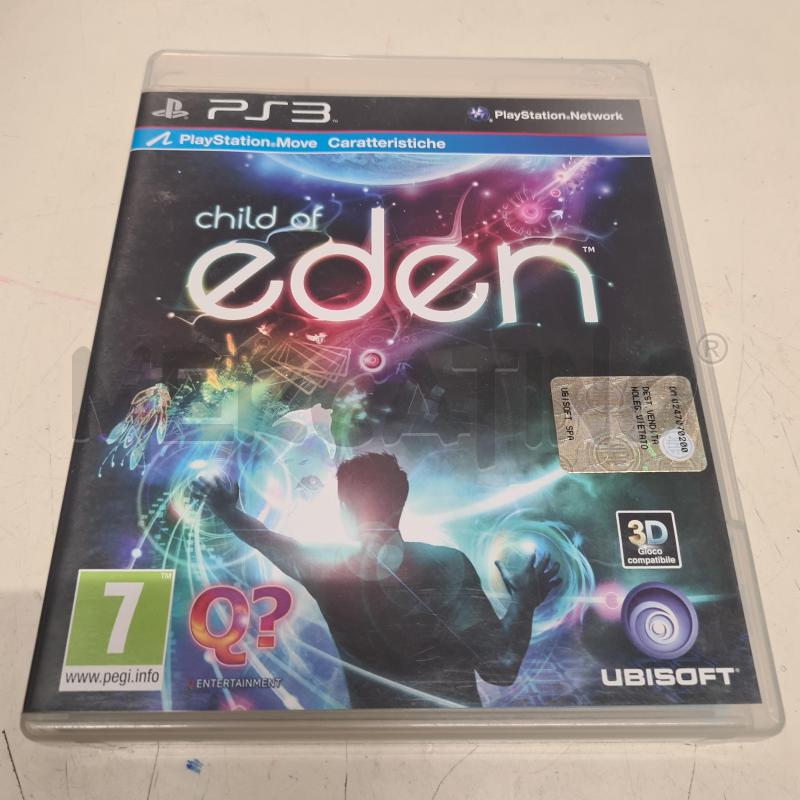 VIDEO GIOCO PS3 CHILD OF EDEN  Mercatino dell'Usato Vinci - fraz.  sovigliana