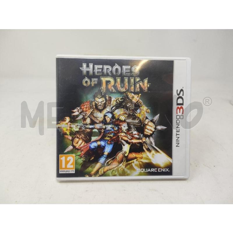 VIDEO GIOCO X 3DS HEROES OF RUIN  | Mercatino dell'Usato Vinci - fraz. sovigliana 1