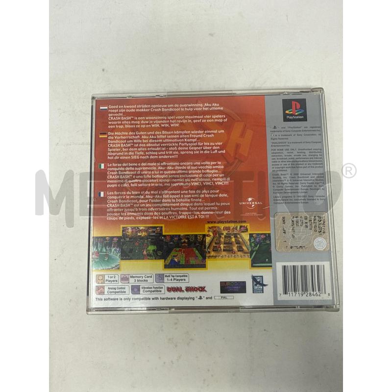 VIDEO GIOCO X PLAYSTATION 1 CRASH BASH  | Mercatino dell'Usato Vinci - fraz. sovigliana 3