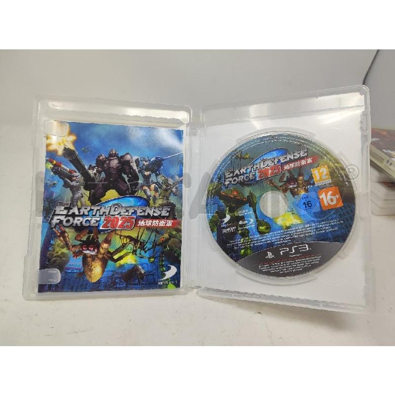 VIDEO GIOCO X PS3 EARTH DEFENSE FORCE 2025 | Mercatino dell'Usato Vinci - fraz. sovigliana 2