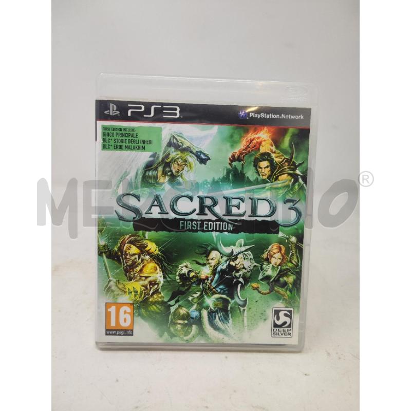 VIDEO GIOCO X PS3 SACRED3 | Mercatino dell'Usato Vinci - fraz. sovigliana 1