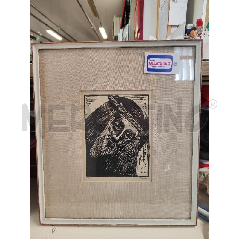 XILOGRAFIA GINO TERRENI CRISTO 51/70 | Mercatino dell'Usato Vinci - fraz. sovigliana 1