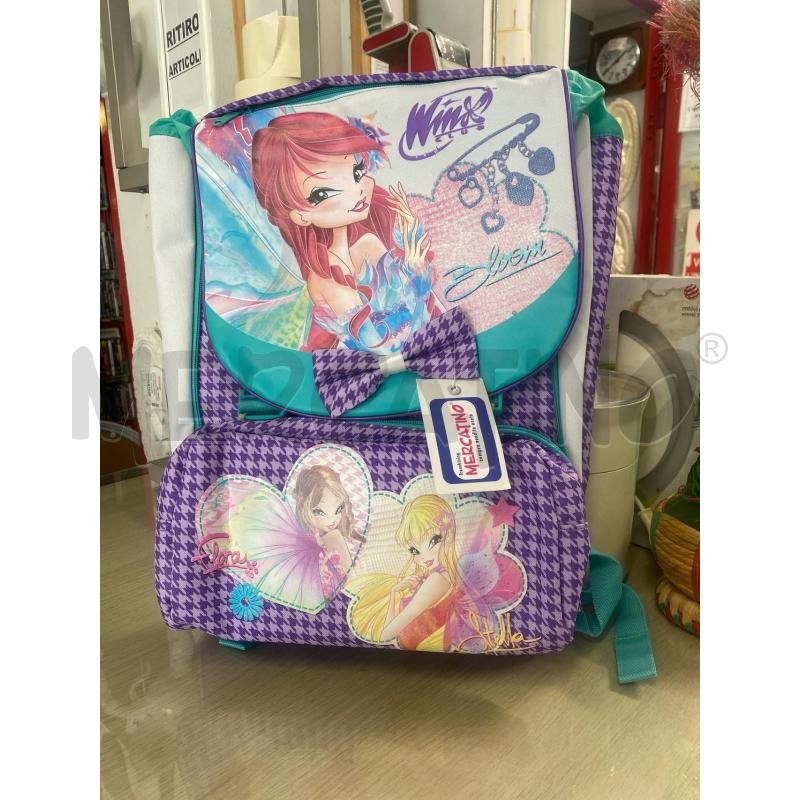 ZAINO SCUOLA WINX QUADRETTINI LILLA | Mercatino dell'Usato Vinci - fraz. sovigliana 1