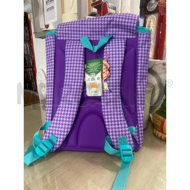 ZAINO SCUOLA WINX QUADRETTINI LILLA | Mercatino dell'Usato Vinci - fraz. sovigliana 2