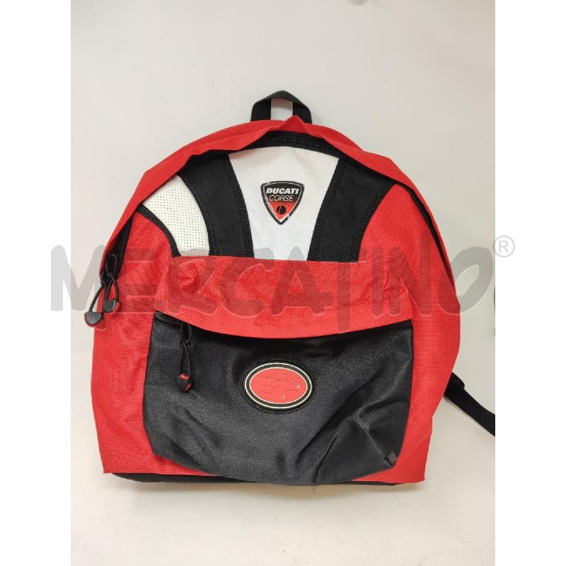 ZAINO UOMO DUCATI CORSE ROSSO NERO | Mercatino dell'Usato Vinci - fraz. sovigliana 1