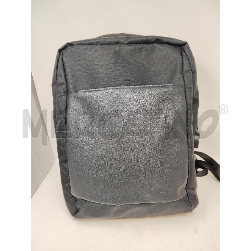 ZAINO UOMO SERGIO TACCHINI NERO  | Mercatino dell'Usato Vinci - fraz. sovigliana 1