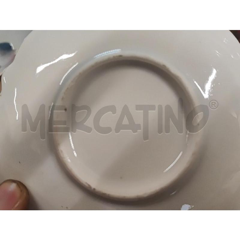 ZUCCHERIERA + 3 TAZZINE + PIATTINI DAMINE | Mercatino dell'Usato Vinci - fraz. sovigliana 4