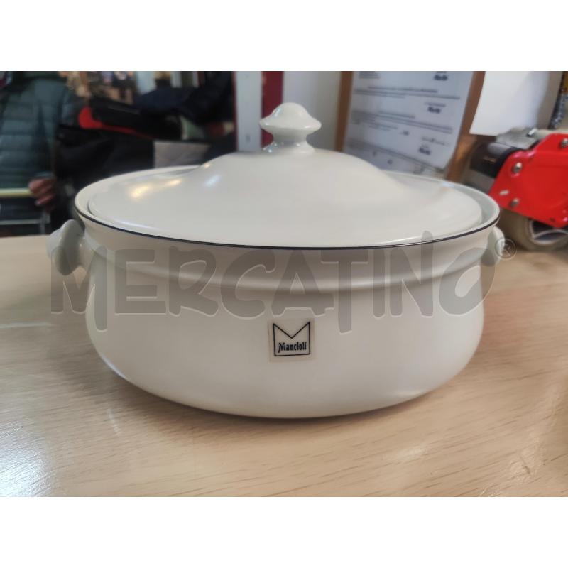 ZUPPIERA OVALE MANCIOLI RIGO NERO  | Mercatino dell'Usato Vinci - fraz. sovigliana 1