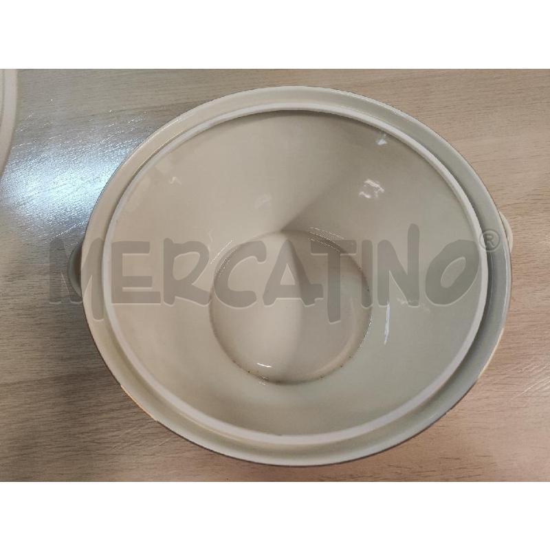 ZUPPIERA TONDA BAVARIA FIORELLINI ROSA | Mercatino dell'Usato Vinci - fraz. sovigliana 3