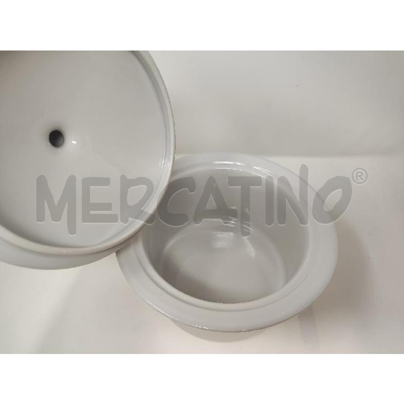 ZUPPIERA TONDA CERAMICA LIMOGES FIORI ARANCIO | Mercatino dell'Usato Vinci - fraz. sovigliana 2
