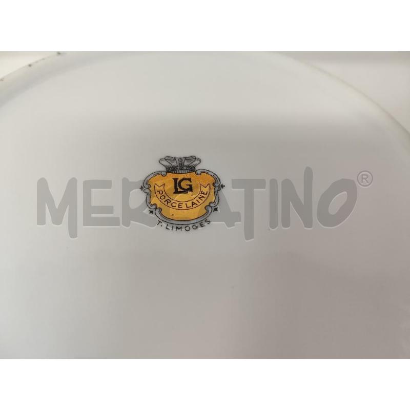 ZUPPIERA TONDA CERAMICA LIMOGES FIORI ARANCIO | Mercatino dell'Usato Vinci - fraz. sovigliana 3