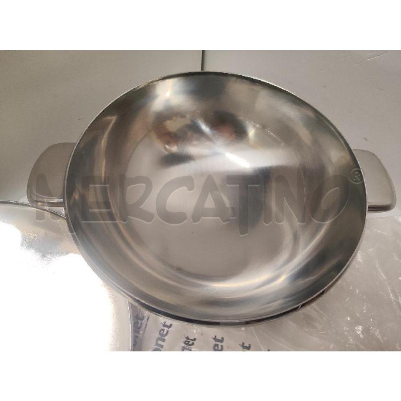 ZUPPIERA # SAMBONET ACCIAIO + COPERCHIO NUOVA | Mercatino dell'Usato Vinci - fraz. sovigliana 3